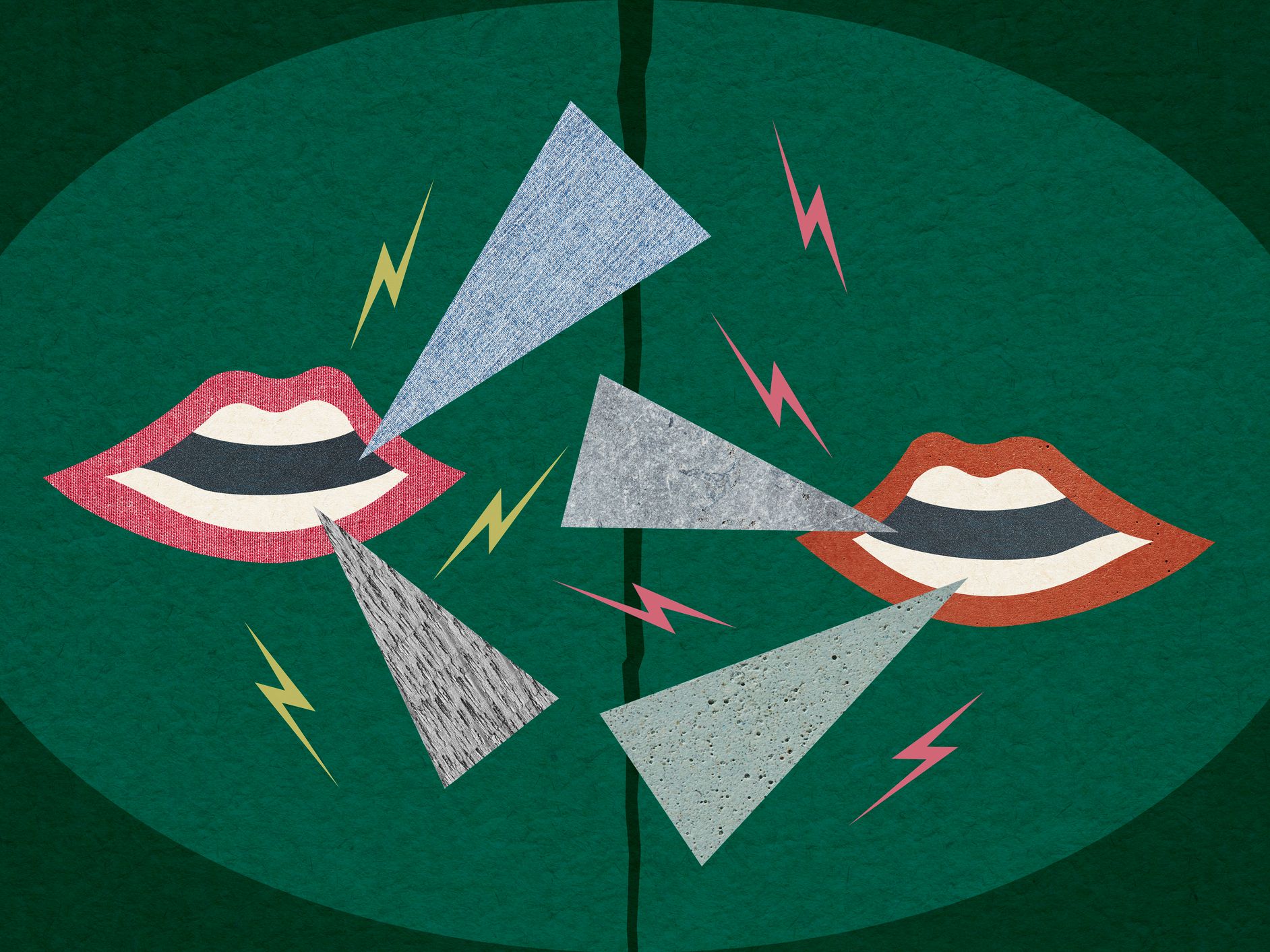 Illo of conflict styles