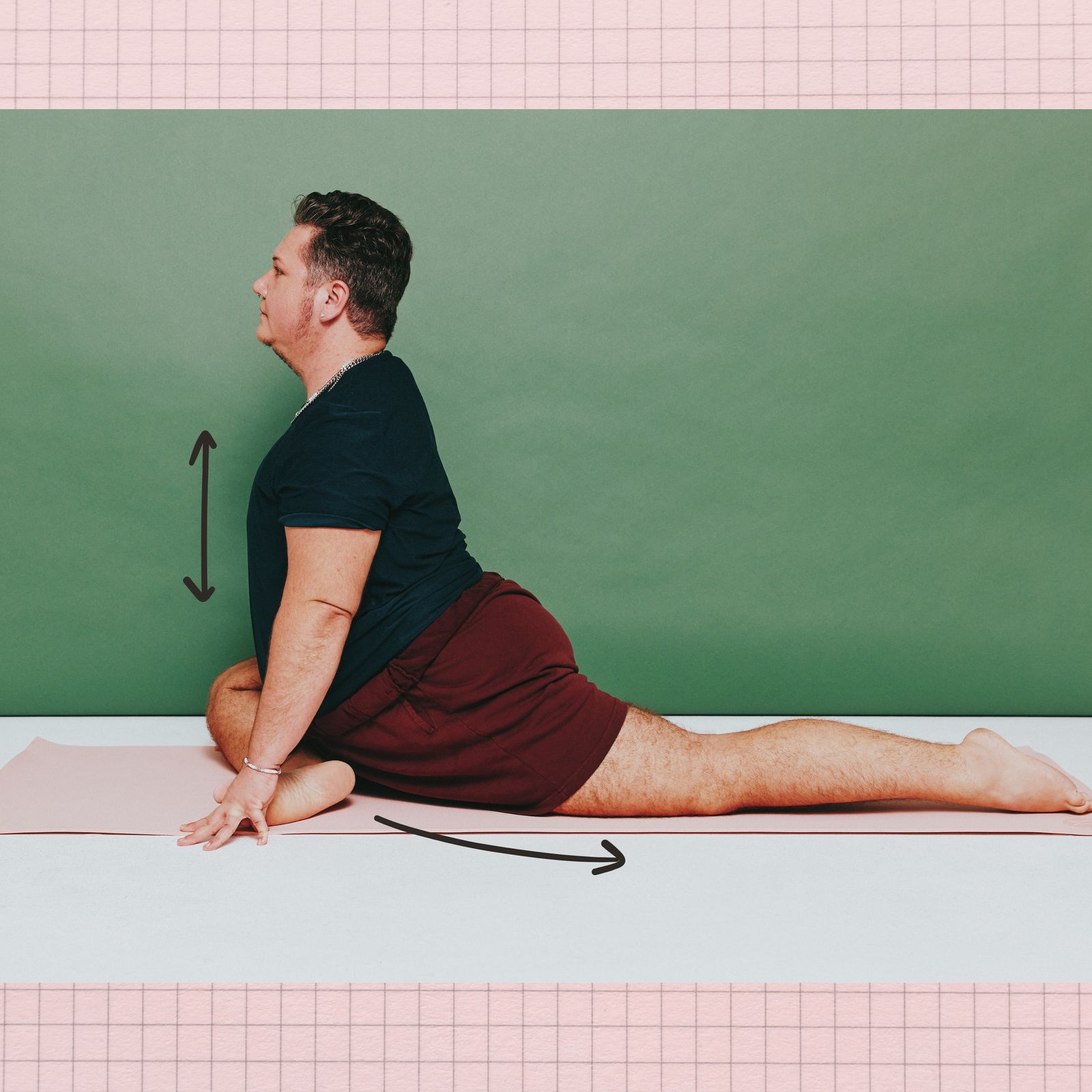 This 30-Second Stretch Makes Tight Hips a Lot Less Cranky